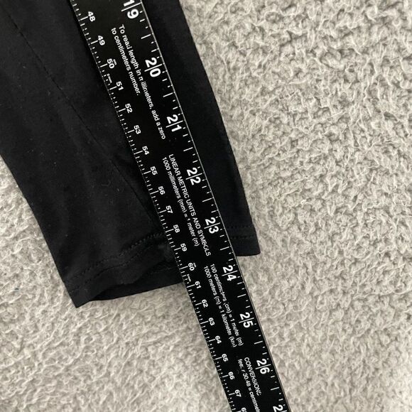 Mur Mur Top Women S Black Casual Long Sleeve Roll Tab Scoop Neck Tunic - Picture 8 of 9